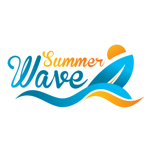 Summer Beach Logo PNG Vector