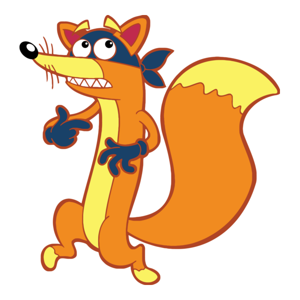 Swiper the fox Logo PNG Vector