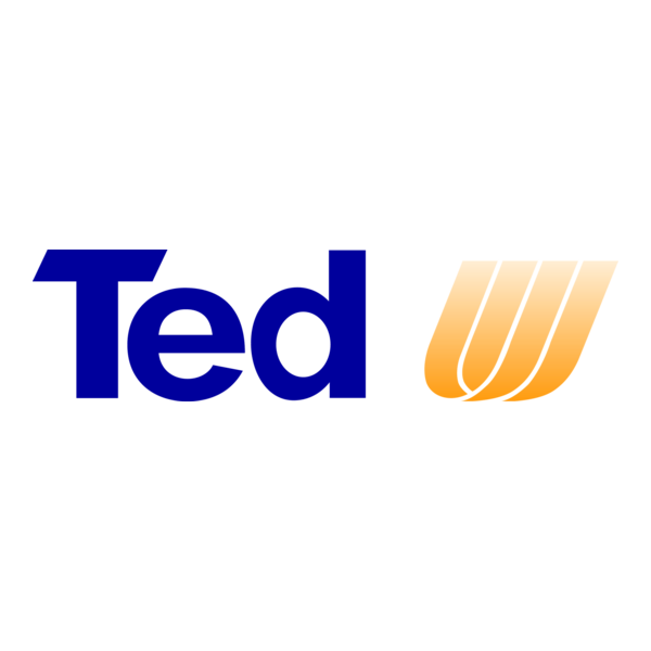 TED Airlines Logo PNG Vector