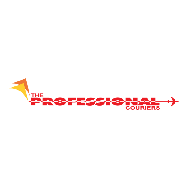 The Professional Couriers Logo PNG Vector