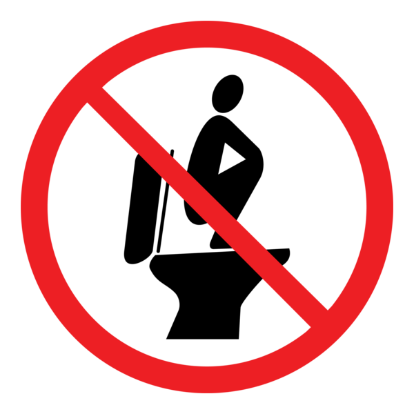 Toilet Logo PNG Vector