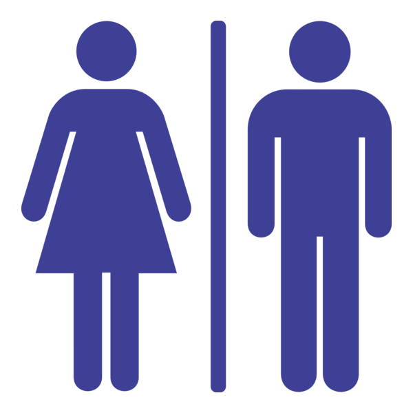 toilete man and woman Logo PNG Vector