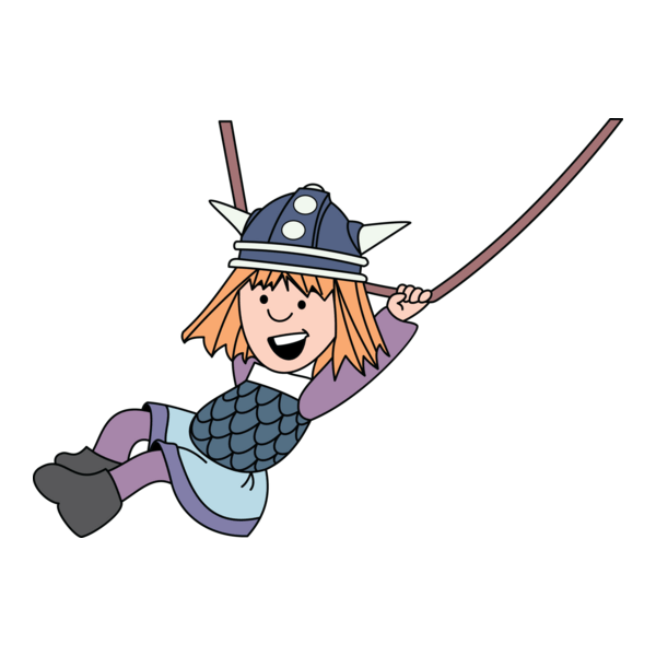 Vicky the Viking Logo PNG Vector