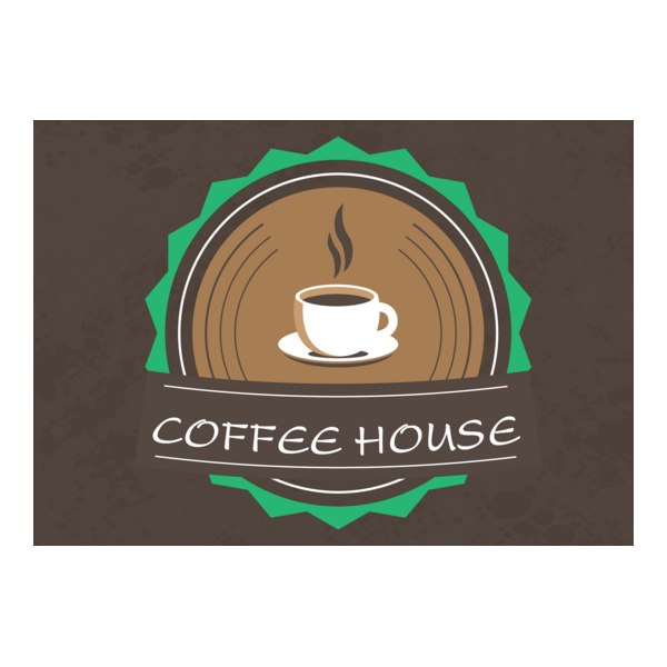 Vintage coffee Logo PNG Vector