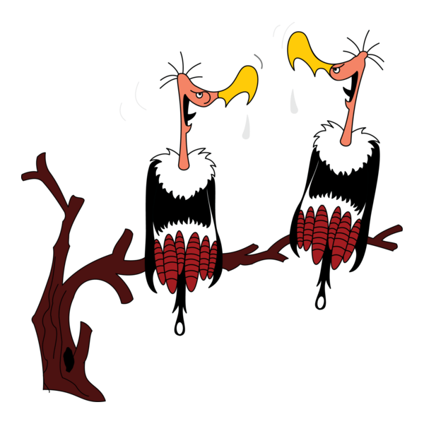 Vultures Lucky Luke Logo PNG Vector