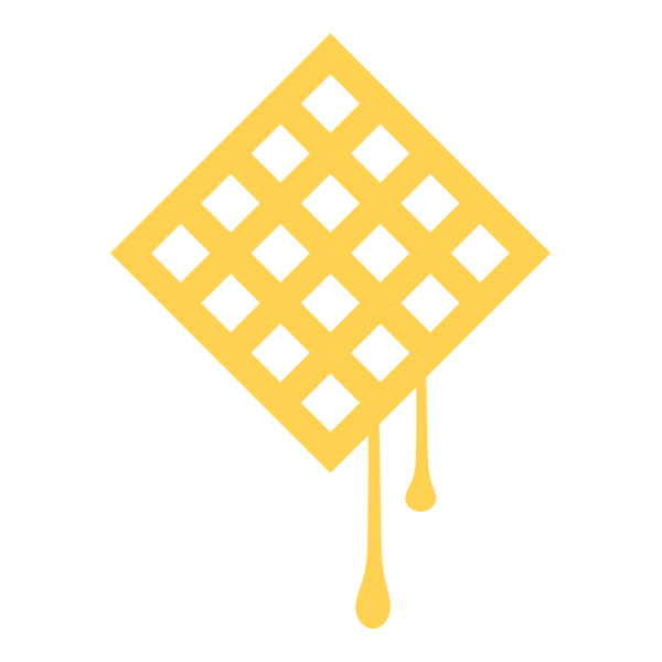 Waffle Logo PNG Vector