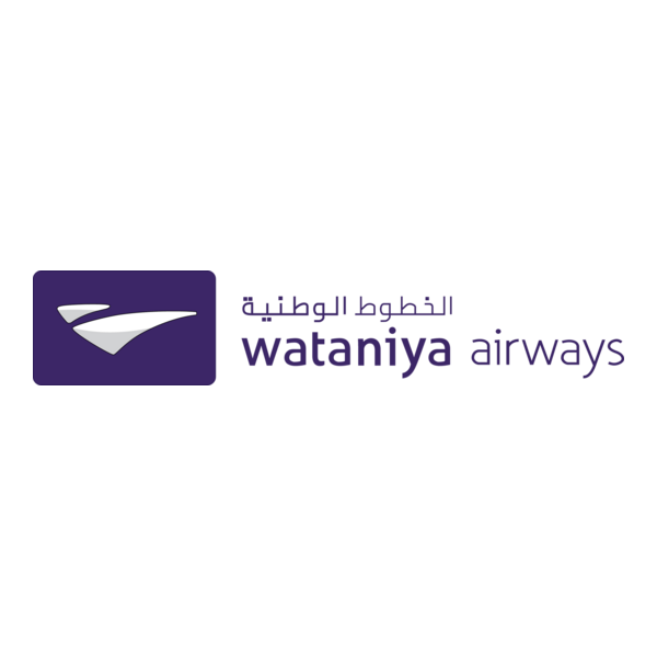 Wataniya airways Logo PNG Vector