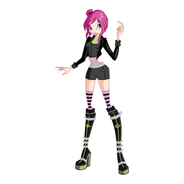 Winx club Tecna Logo PNG Vector