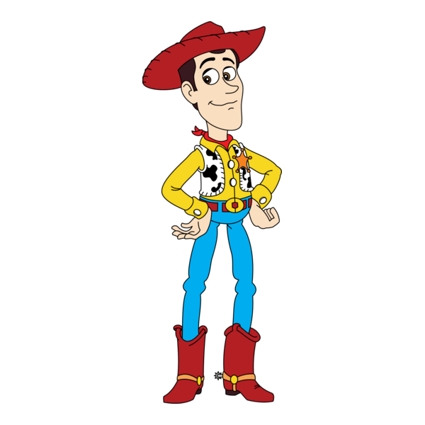 Woody Toy Story Logo PNG Vector
