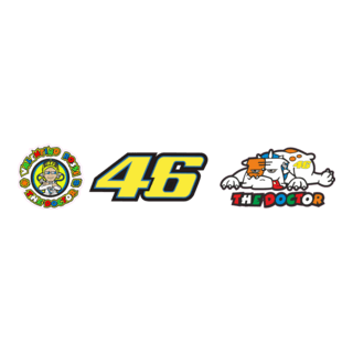 46 Valentino Logs Logo PNG Vector