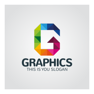 Abstract Colorful Letter G Logo PNG Vector