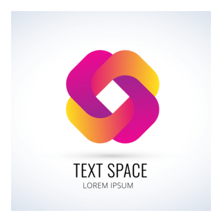 Abstract colorful style Logo PNG Vector