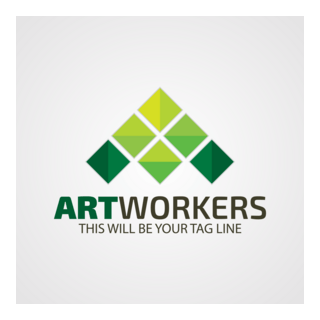 Abstract green tones Logo PNG Vector