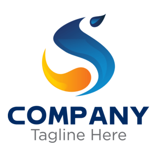 abstract S Logo PNG Vector