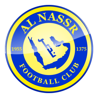 Alnassr Club Sports Logo PNG Vector