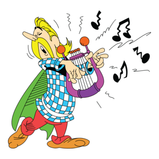 Asterix Cacafonix Logo PNG Vector