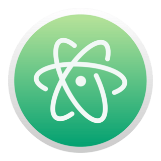 Atom Logo PNG Vector