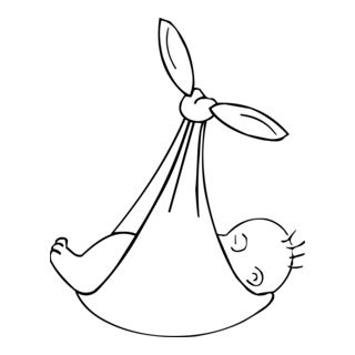 Baby Logo PNG Vector