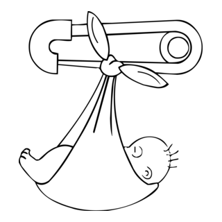 Baby Logo PNG Vector