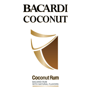 Bacardi Coconut Logo PNG Vector