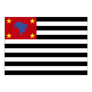 Bandeia Estado São Paulo Logo PNG Vector