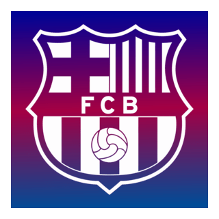 BARCELONA FC NEGATIVO Logo PNG Vector