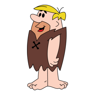 Barney Rubble Logo PNG Vector