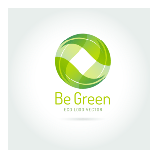 Be Green Logo PNG Vector