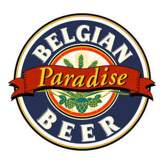 Belgium Paradise bier Logo PNG Vector