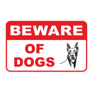 beware of dog Logo PNG Vector