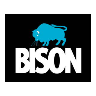 Bison lijmen Logo PNG Vector