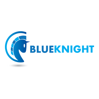 Blue Knight Logo PNG Vector