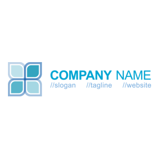 BLUE SQUARE Logo PNG Vector
