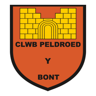Bont FC, Football Club Wales Logo PNG Vector