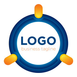 Business circle Logo PNG Vector