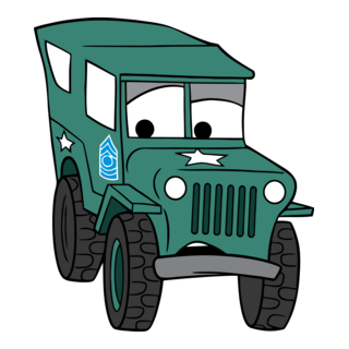 Cars Sarge Logo PNG Vector