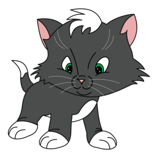 Cat Logo PNG Vector