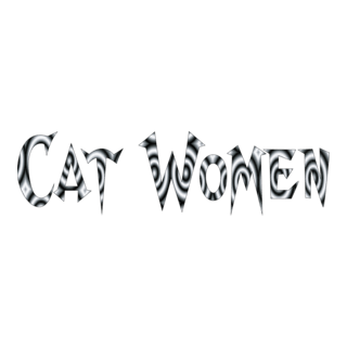 Cat woman Logo PNG Vector