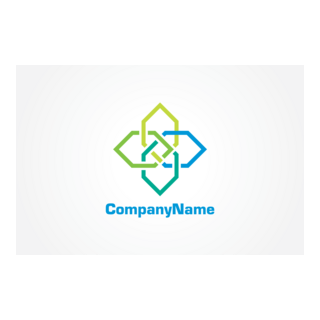 Chain Links Logo PNG Vector