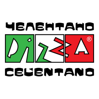 Chelentano Pizza Logo PNG Vector