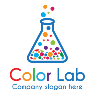 Colorful Lab Logo PNG Vector