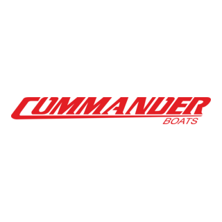 Commander Boats Logo PNG Vector
