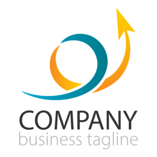 Company Arrow Logo PNG Vector