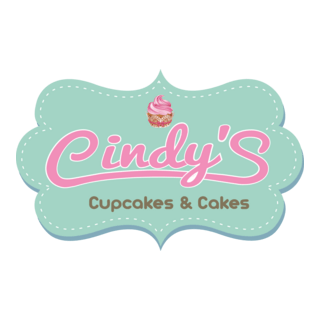 Cup Cake Logo PNG Vector
