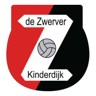 de Zwerver vv Kinderdijk Logo PNG Vector