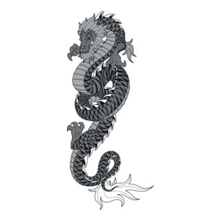 Dragon Logo PNG Vector