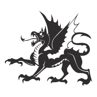 Dragon Logo PNG Vector