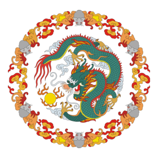 Dragon Logo PNG Vector