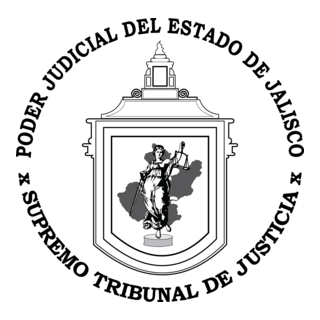 Escudo Supremo Judicial del Estado Logo PNG Vector
