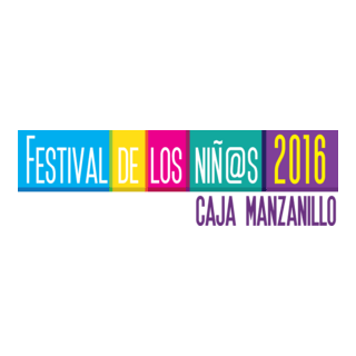 Festival de los niñ@s 2016 Logo PNG Vector